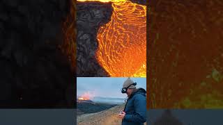 DRONE GOES UP AGAINST NATURES FURY IN ICELAND [upl. by Demahom]