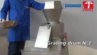 BrunnerAnliker Industrial cheese grater IR 250 [upl. by Borrell]