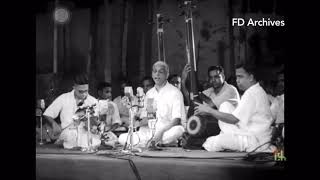 Rare video of GNBalasubramaniam singing in a concertYochana kamala lochanagnb [upl. by Htennaj]