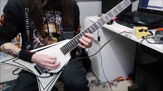 Children Of Bodom  Pilatitudes And Barren Words Guitar Cover standard D tuning [upl. by Rossing]