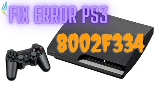 PS3 gagal update eror 8002f334 jangan panik dulu  ikuti tutorial ini sampai selesai  pasti joss [upl. by Onez]