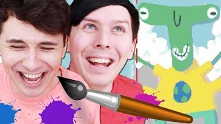 THE DISASTER ARTISTS  Dan vs Phil 90 Second Portraits [upl. by Oniliuqnart]