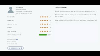 Capterra Review  Short [upl. by Gant]