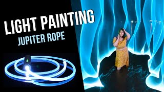 Jupiter Rope Light Painting Demo  Feat lightcrafterartistry [upl. by Monti573]