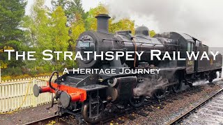 A Journey on the Strathspey Railway  Steam Rail  Heritage Railway  Aviemore  Finding Wonders [upl. by Nivonod893]