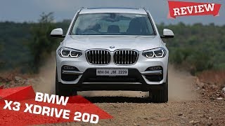 2018 BMW X3 xDrive 20d Review  Sweetest Handling X  ZigWheelscom [upl. by Shantha]