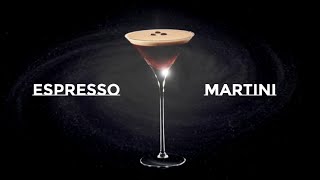 ESPRESSO MARTINI cocktail  recipe and how to make [upl. by Huskamp]