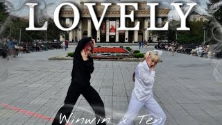 KPOP IN PUBLICONE TAKE TEN X WINWIN  Lovely Billie Eilish Khalid Dance Cover by YOUTAG [upl. by Tiffie]