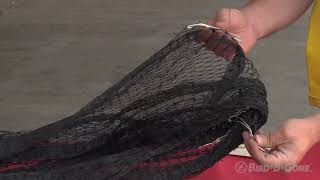 How to Install Heavy Duty Bird Netting [upl. by Hoisch]