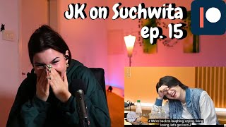 Jung Kook on ‘Suchwita’ Ep 15  Noraebang Clip  REACTION first time watching Suchwita and OMG [upl. by Lynnett]