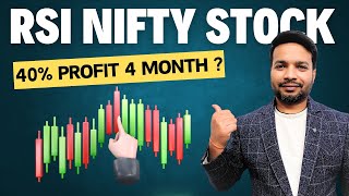 RSI Indicator Nifty Stock Swing Trading Strategy [upl. by Yremrej701]