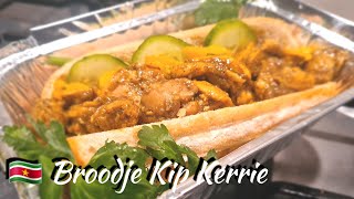 🇸🇷 Surinaamse broodje kip kerrie receptSurinamese Chicken Curry recipe [upl. by Thordia610]