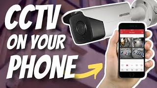 How to Online Hikvision cctv cameras on mobile  Hikvision camera online setup [upl. by Lindsley113]