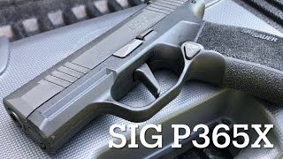 SIG SAUER P365 X  a complete review [upl. by Haisa904]