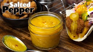 Mango Sauce with Mango Margarita Recipe [upl. by Loughlin]