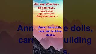 ANNA amp JIAS DAILY TALK PART2  Improve your English Fluency spokenenglishclass malayalam Learn [upl. by Shaine783]