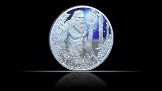 Big Foot 2024 1 1oz Silver Proof Coin  Downies Collectables [upl. by Tuesday]