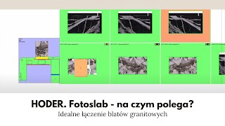 Fotoslab Hoder rozkrój slabów dopasowanie smug granitplatten Naturstein Arbeitsplatte [upl. by Tisdale]