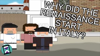 Why did the Renaissance start in Italy Short Animated Documentary [upl. by Nywled122]