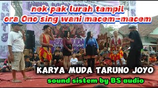 Pak lurah nyawer uang segepokbujang ganong Karya muda Taruno Joyogabru gurah suport by BS audio [upl. by Bidle957]