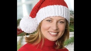 How to Crochet Santa Hat  Video One [upl. by Padget381]