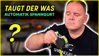 🤨 Automatik Spanngurt  Taugt er was I Wie funktioniert der eigentlich  Der Test [upl. by Etnuahs]