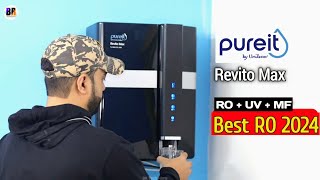 Pureit Revito Max ROMFUV Water Purifier Unboxing Review  Best water purifier 2024  BR Tech Films [upl. by Hcaz]