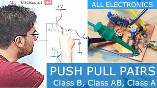 Class AB Power Amplifier  High Power Amplifiers  Applied Electronics [upl. by Herriott]