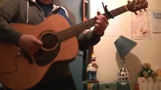 Christy Moore quotDeporteesquot Live 1979 acoustic guitar cover [upl. by Eniamaj]