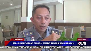 PELABUHAN SORONG SEBAGAI TEMPAT PEMERIKSAAN IMIGRASI [upl. by Ita254]