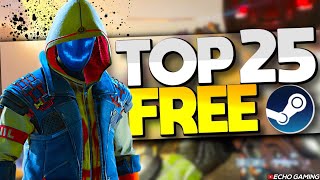 Top 25 Best FREE to Play Games on Steam [upl. by Oletha]