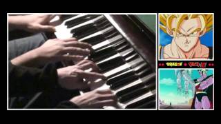 Dragon Ball Z  Anime Intro Opening ChaLa HeadChaLa 🟠 4 HANDS PIANO [upl. by Ahcire]