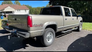 K2500 Crew Cab Short Bed  454 with FlowMonster Muffler Dumped [upl. by Wentworth]