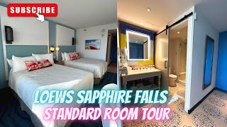 Loews Sapphire Falls Orlando  200923  Standard Room Tour 🏖️💚 [upl. by Brier]