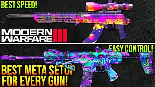 Modern Warfare 3 BEST META CLASS SETUP For EVERY WEAPON MW3 Best Setups [upl. by Naleek]