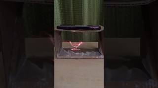 How to make 3D hologram project❓ shorts mrfuzail 3dhologram [upl. by Ettevets]