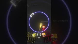 AL NASSR vs BARCELONA🤯footballmarbles footballedit neonarcade alnassr barcelona [upl. by Tamis]