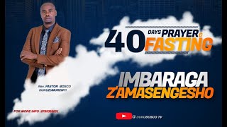 IMBARAGA ZAMASENGESHO ZIHINDURA IBINTUYONA 3110  WITH REV PASTOR BOSCO [upl. by Suixela]