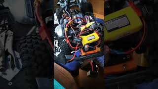 KYRC 40amp brushed esc powering servo winch [upl. by Iruyas443]