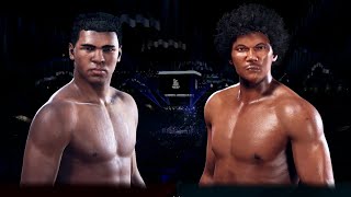 Muhammad Ali vs George Foreman FULL FIGHT  Undisputed Boxing Game AI Simulation CPU vs CPU [upl. by Haorbed511]