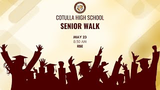 Cotulla High School 2024 Senior Walk [upl. by Pravit]