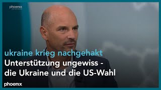 ukraine krieg nachgehakt Unterstützung ungewiss  die Ukraine und die USWahl [upl. by Barbuto]