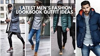 16 Ways To Wear A WINTER JACKET  Different Ways to Style Winter Jackets  Mens Fashion Lookbook [upl. by Virginie]