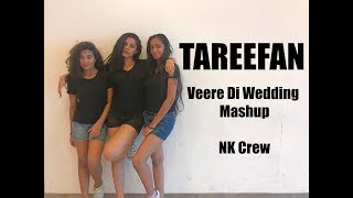 Tareefan x Bhangra Ta Sajda x Veere  Veere Di Wedding DANCE MASHUP  Choreography  Nidhi Kumar [upl. by Genie]