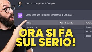 ChatGPT fare analisi dei competitor e mercato Tutorial [upl. by Kedezihclem]