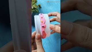 Convert Waste Box to Cute Box 😱 shorts clay clayart airdryclay  Diy gift box [upl. by Ailime]