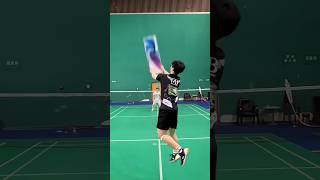 Racket Unboxing Smash Matching The Sound 😍 badminton badmintontrickshot smash racket shorts [upl. by Lasala]