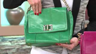 BMakowsky Myra Glazed Leather Flap Shoulder Bag with Nancy Hornback [upl. by Aphra]