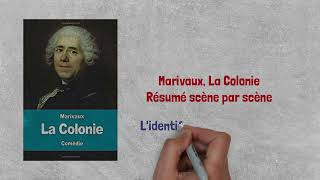 La Colonie de Marivaux résumé scène par scène [upl. by Nnawtna446]