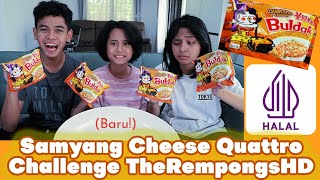 SAMYANG CHEESE CHALLENGE QUATTRO TheRempongsHD [upl. by Adnirim]